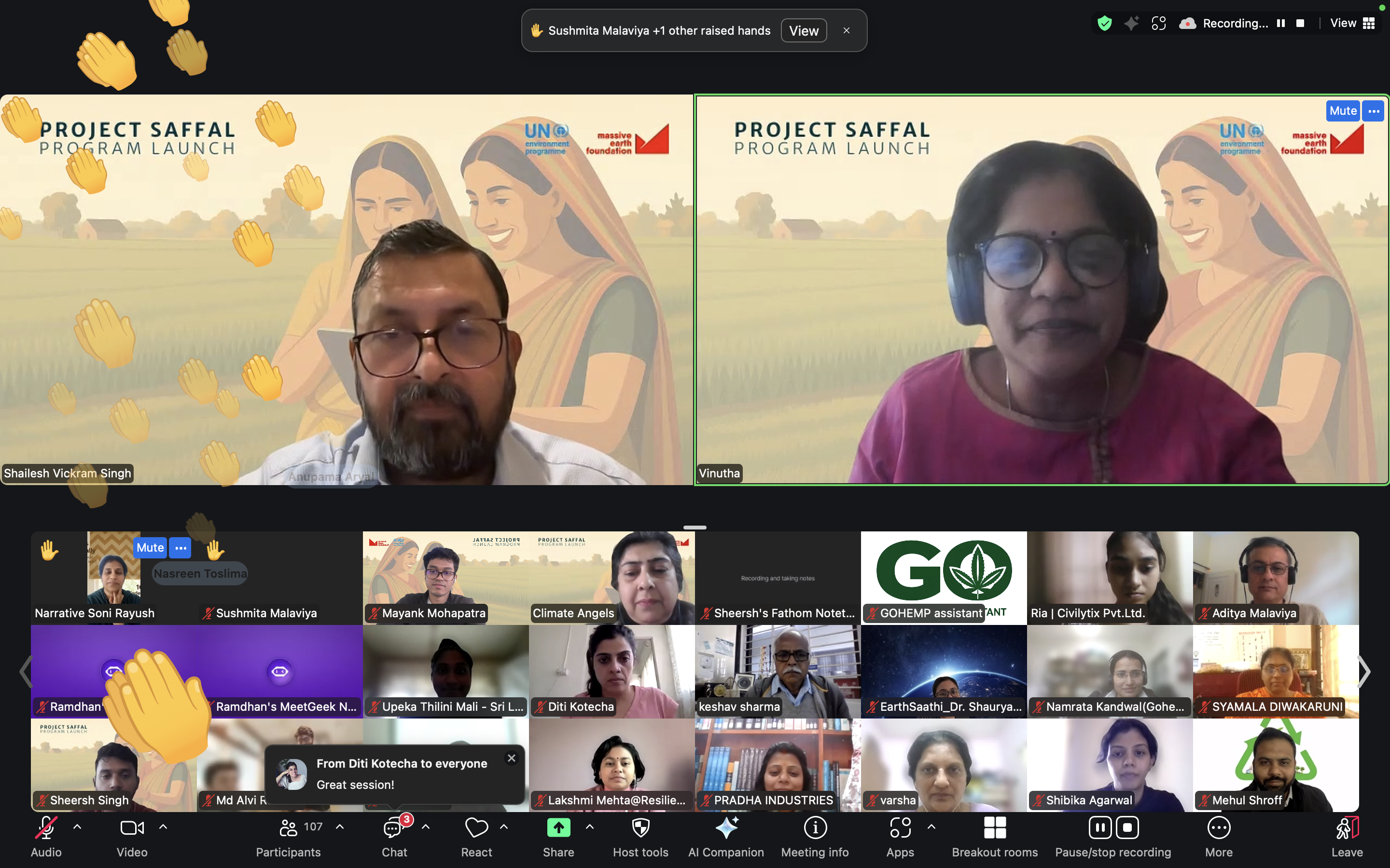 Person working at desk